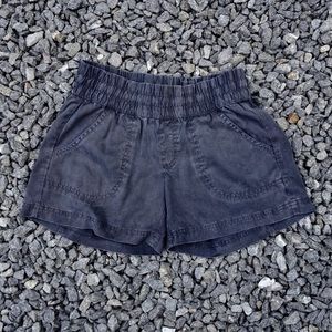 Athleta charcoal gray shorts, size 0
